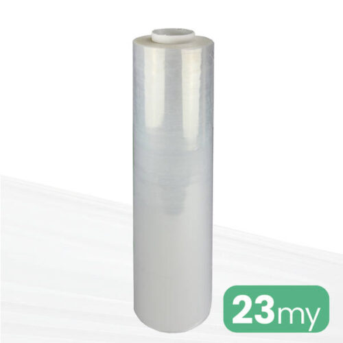 Rekwikkelfolie/ Handrollen - 50cm x270mtr - 23micron transp.