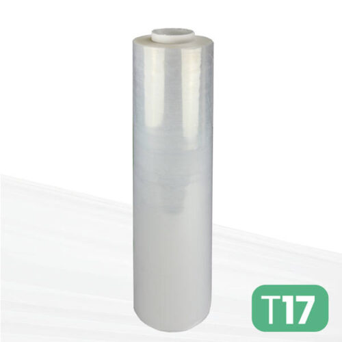 Rekwikkelfolie/handrollen - 500mm x300mtr - 17micron transparant